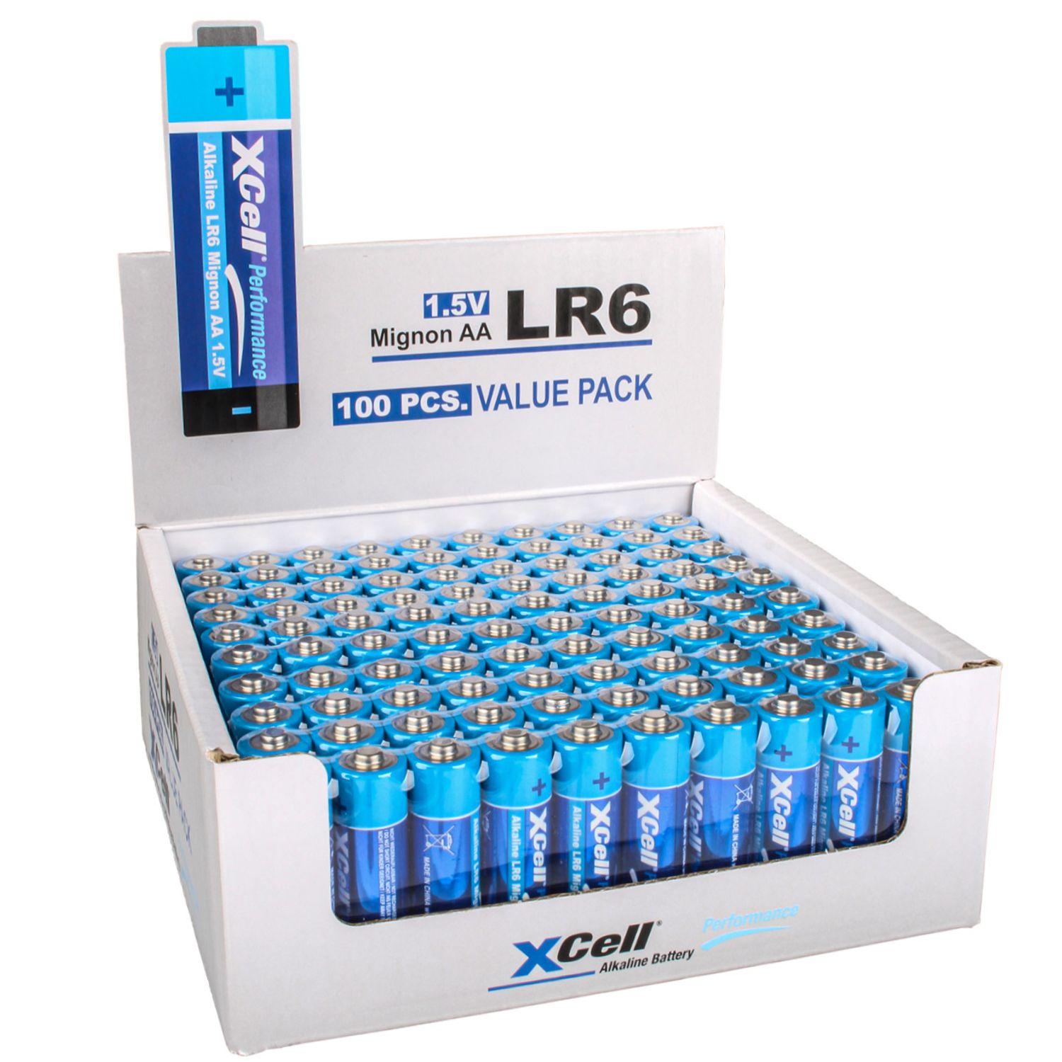 XCell LR6 Mignon Performance Batterie im Vorteilspack