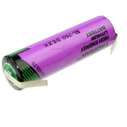 TADIRAN Lithium Batterie SL760/T Mignon 3,6V 2100mAh mit Lötfahne in U-Form