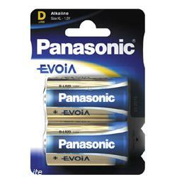 PANASONIC Standard Batterie Mono Panasonic  Evoia LR20 im 2er Blister