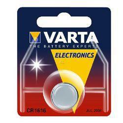 VARTA Lithium-Knopfzelle CR1616 3,0Volt 55mAh