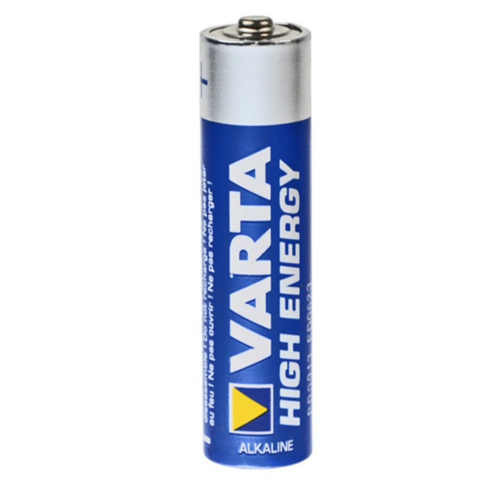 Test: Varta High Energy Micro AAA Modell 2015