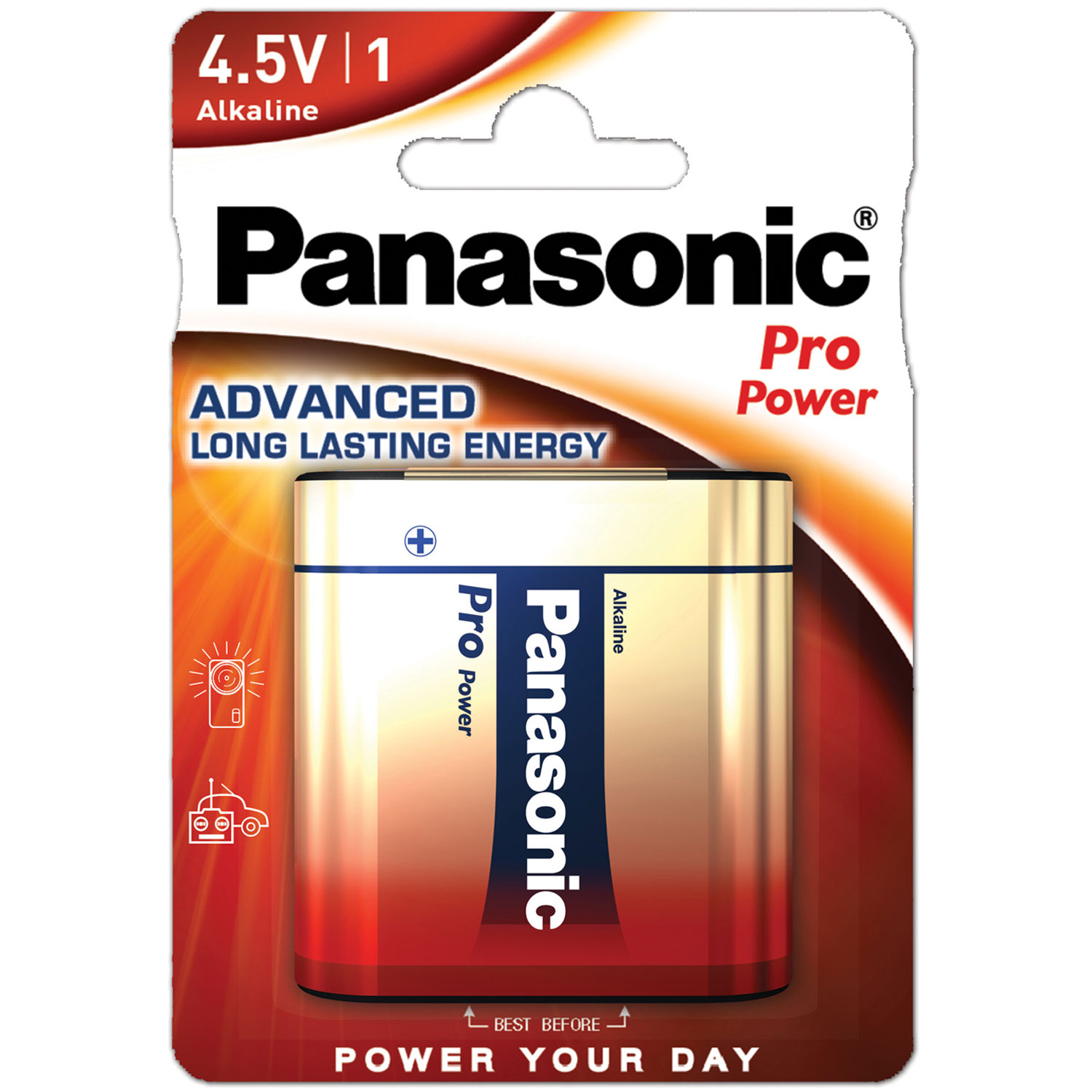 Panasonic Pro Power 3LR12PPG Flachbatterie 4,5Volt AlMn