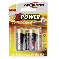 Ansmann  X-Power Alkaline Baby (C) 1,5Volt AlMN im 2er Blister