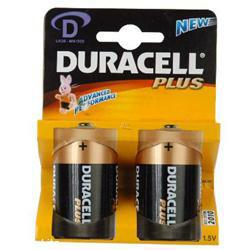 Duracell MN1300 Plus AlMn Batterien 1,5 Volt MONO im 2-er Blister