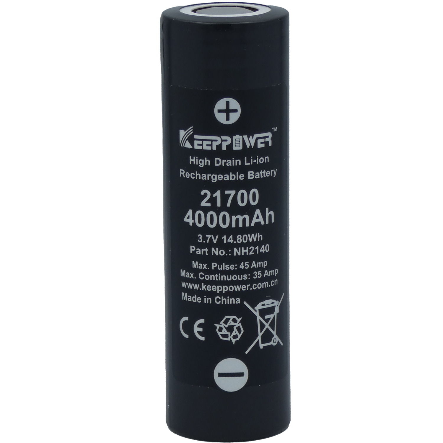 Test: Keeppower INR21700 4000mAh NH2140