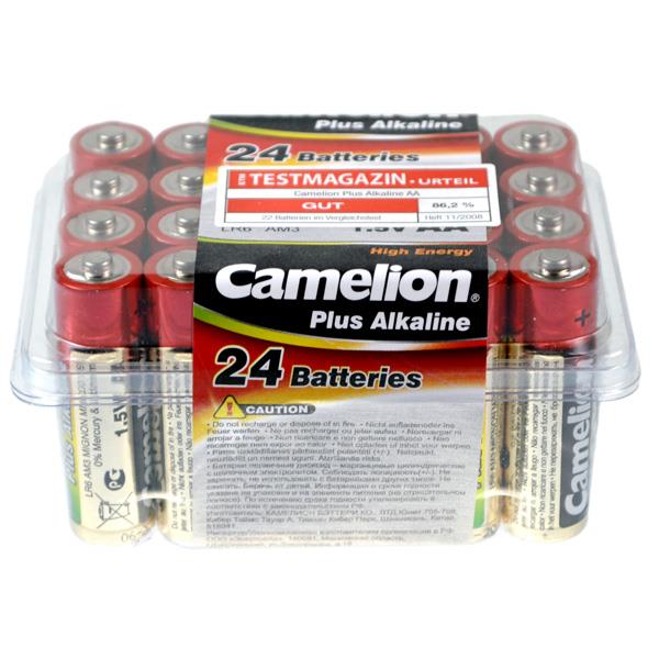Camelion Alkaline Plus Mignon AA LR06 Batterien 1,5Volt AlMn - in 24er Box