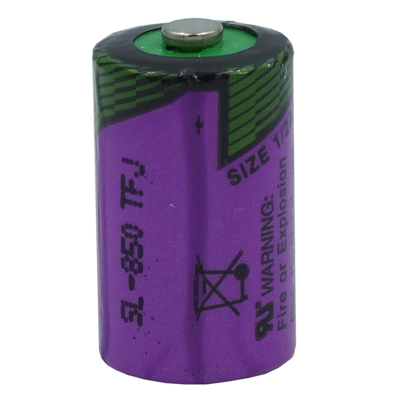 Tadiran SL-850/S 3,6Volt 1200mAh Lithium 1/2 AA Batterie ohne Anschlüsse