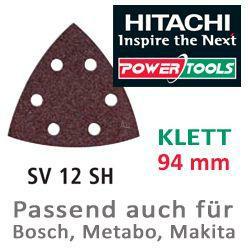 K100 HiKoki Schleifpapier SP Klett f. 94mm Deltaschleifer & Multitools