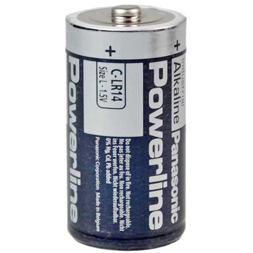 Panasonic Industrial Baby Batterie Powerline - 1 Stück 1,5Volt