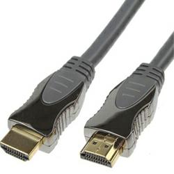 Profitec HDMI Kabel 1.4 Vollmetallstecker 19 plig auf 19 polig mit 2.0m Länge (Lieferung im 1er Blis
