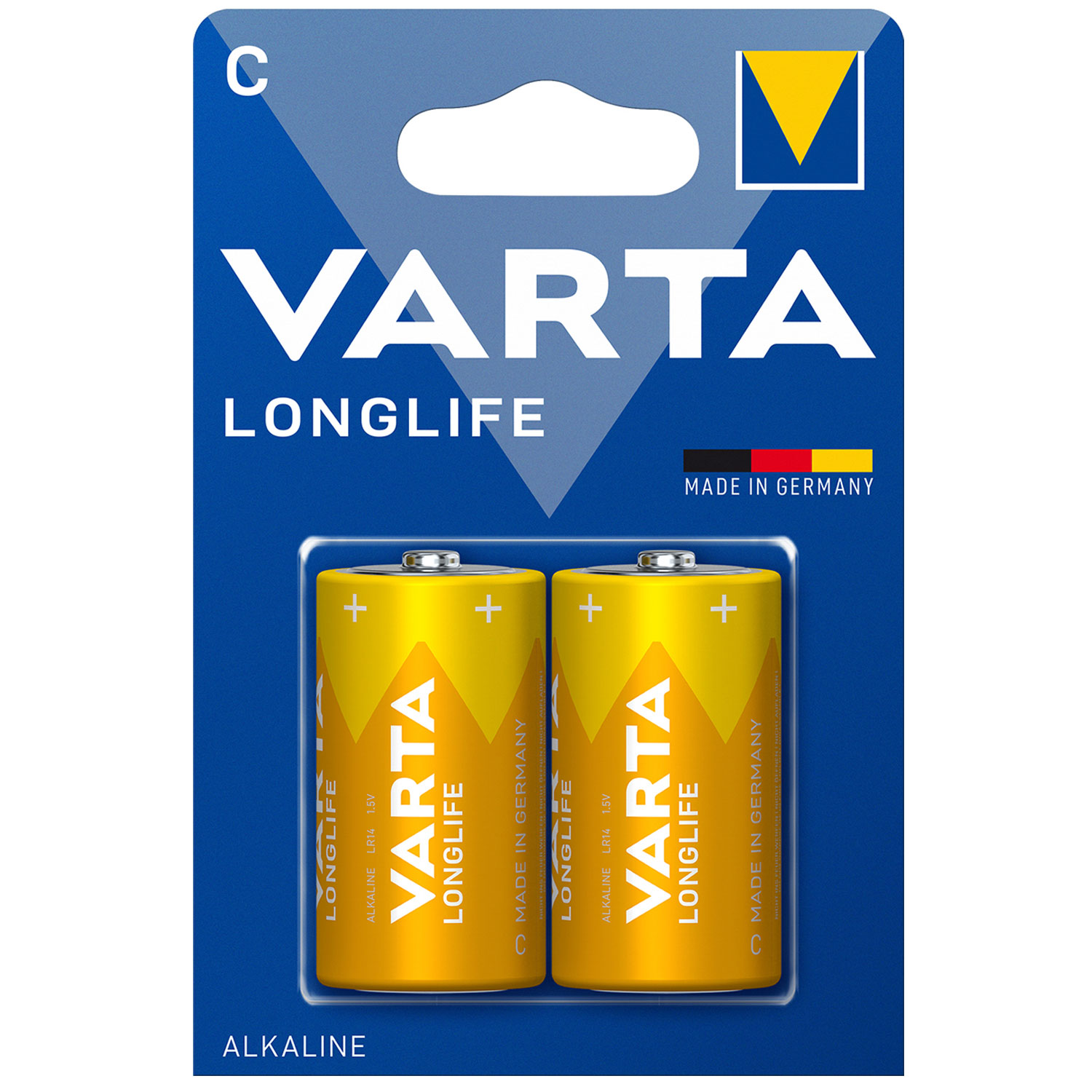 Varta Baby Batterie 4114 Longlife - 2 Stück im Blister