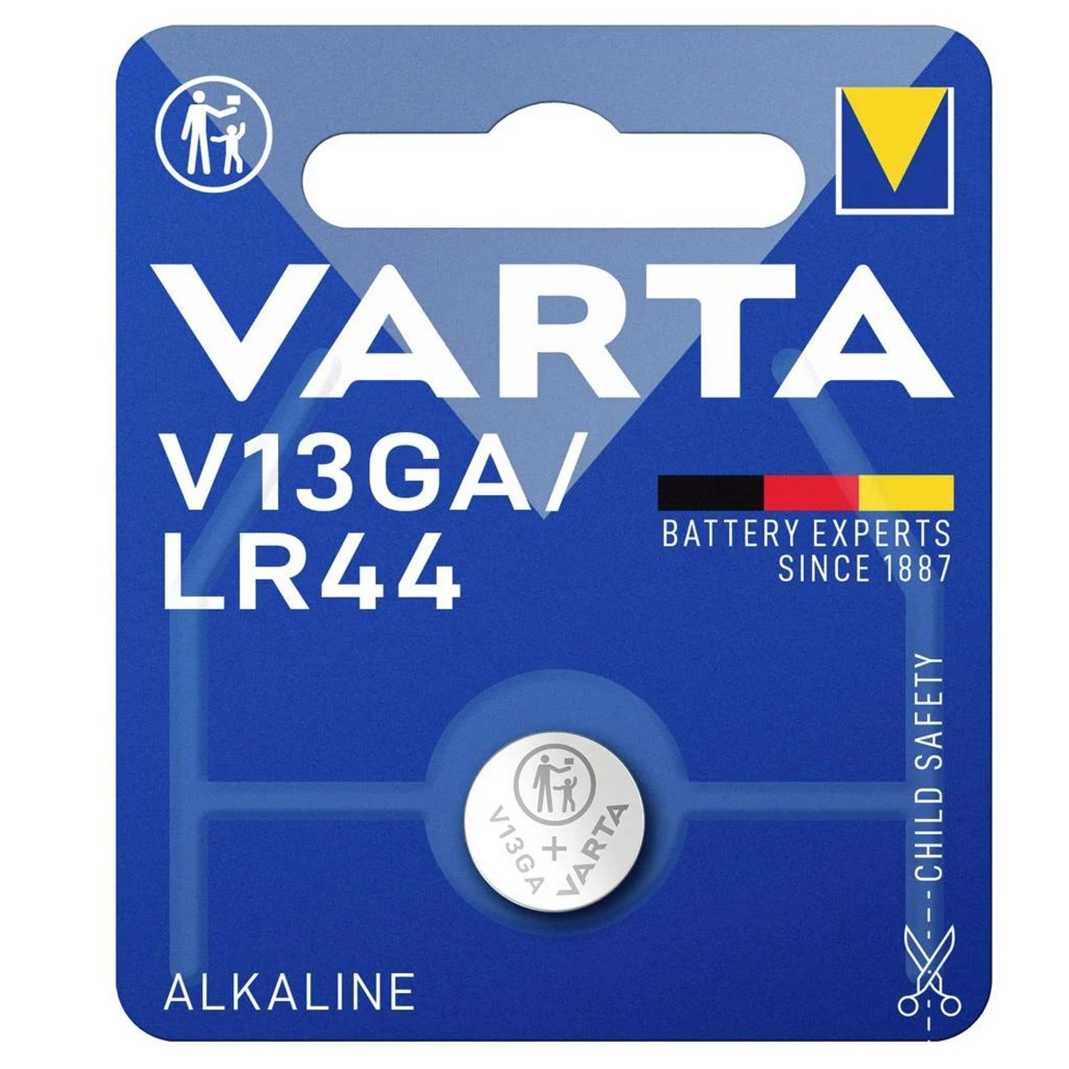 Varta V13GA Uhrenbatterie LR44, LR1154