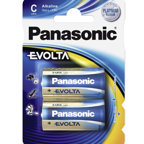 Panasonic 1,5 V Evolta Baby Batterie im 2er Blister