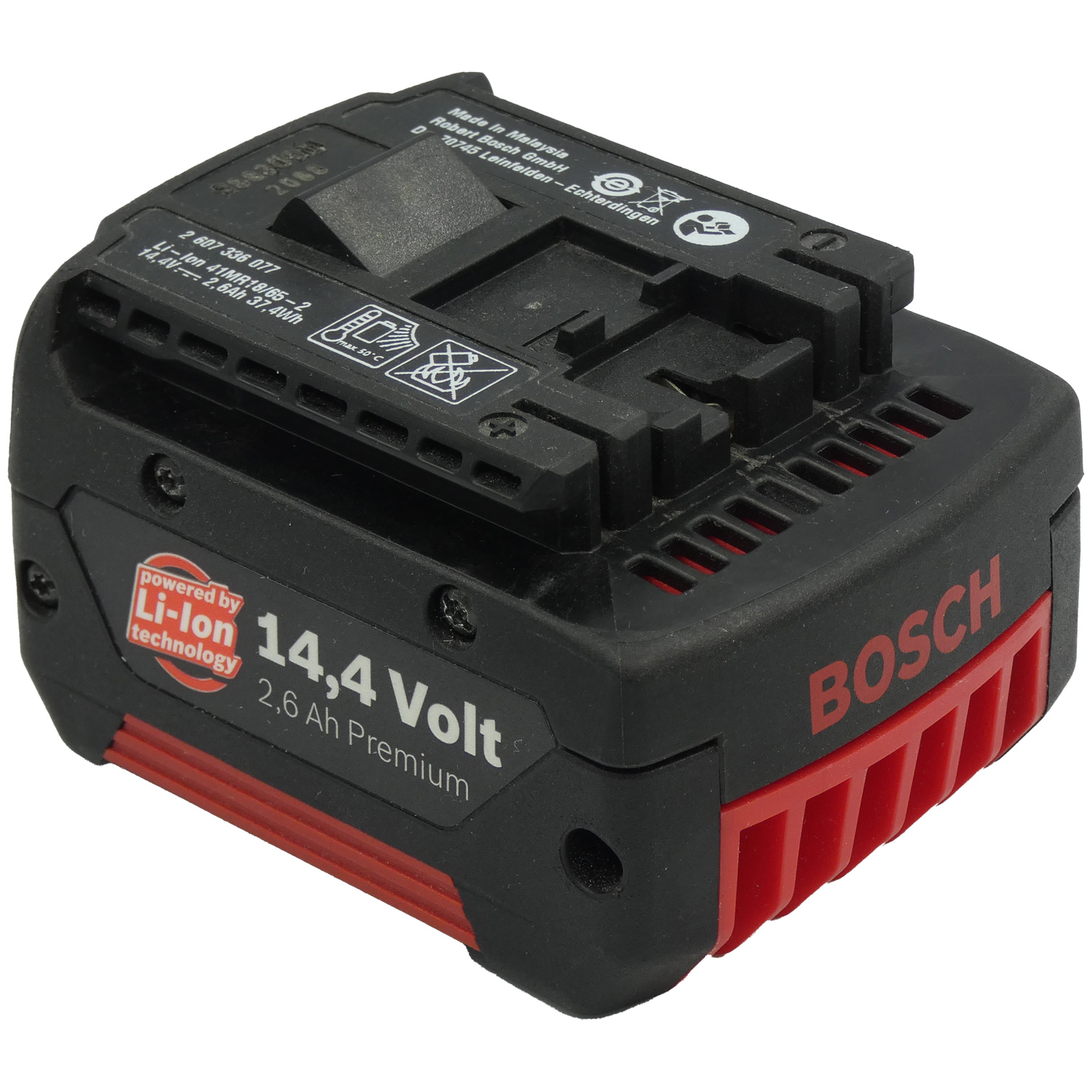 Test: Bosch Professional 2607336078 Akku 14,4V Li-Ion 2,6Ah Einschubakku