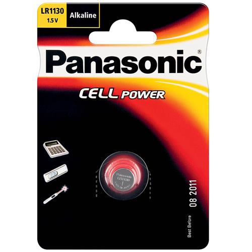 Panasonic LR1130 Knopfzelle 1,5Volt 44mAh AlMn
