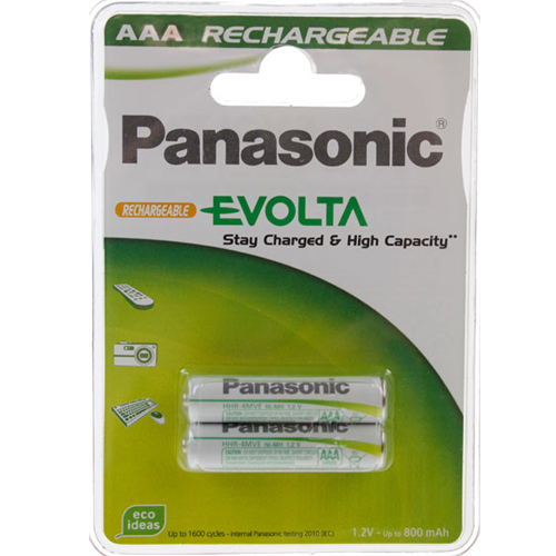 PANASONIC Dect P03E Micro (AAA) Akku 1,2Volt 750mAh im 2er Pack