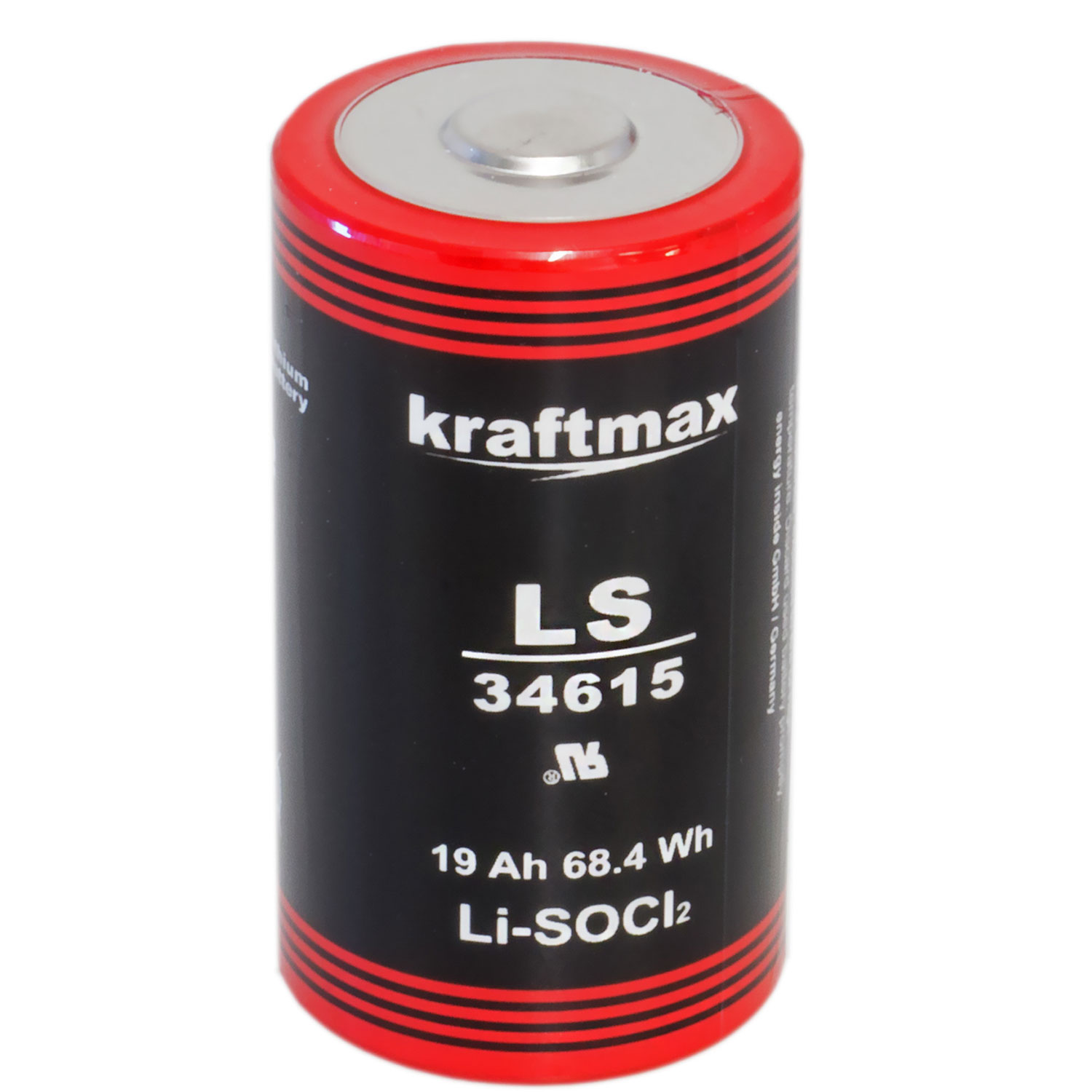 Kraftmax Lithium Batterie LS34615 3,6Volt 19.000mAh (D) Mono