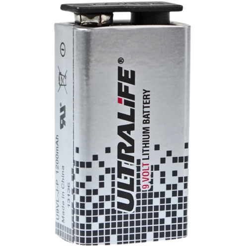 Ultralife U9VL 9 Volt Lithium Block Batterie 6AM6 9,0 Volt 1200mAh - 1 Stück