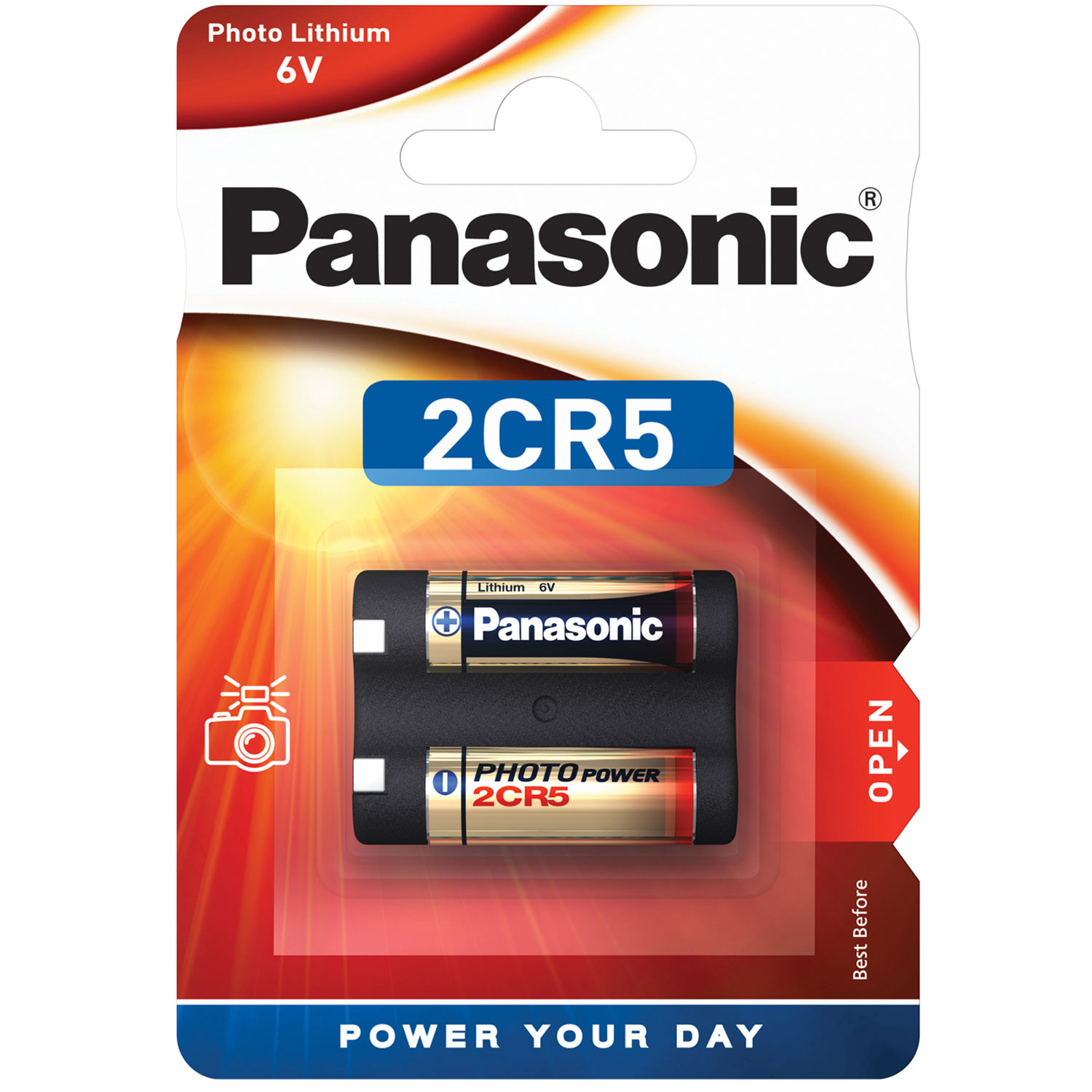 PANASONIC Fotobatterie 2CR5 PHOTO POWER