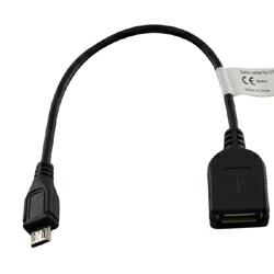 Adapterkabel Micro-USB OTG (USB On-The-Go) für Samsung Galaxy SIII I9300 / S II I9100 / Note (kein O