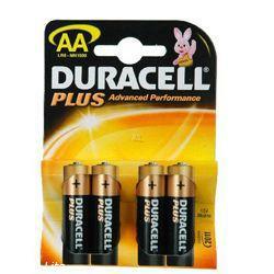 DURACELL Mignon Batterie MN1500 Plus LR6 Batterien im 4-er Blister