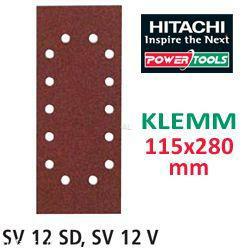 HiKoki Schleifpapier SP f. Klemm Schwingschleifer 115x280 K320