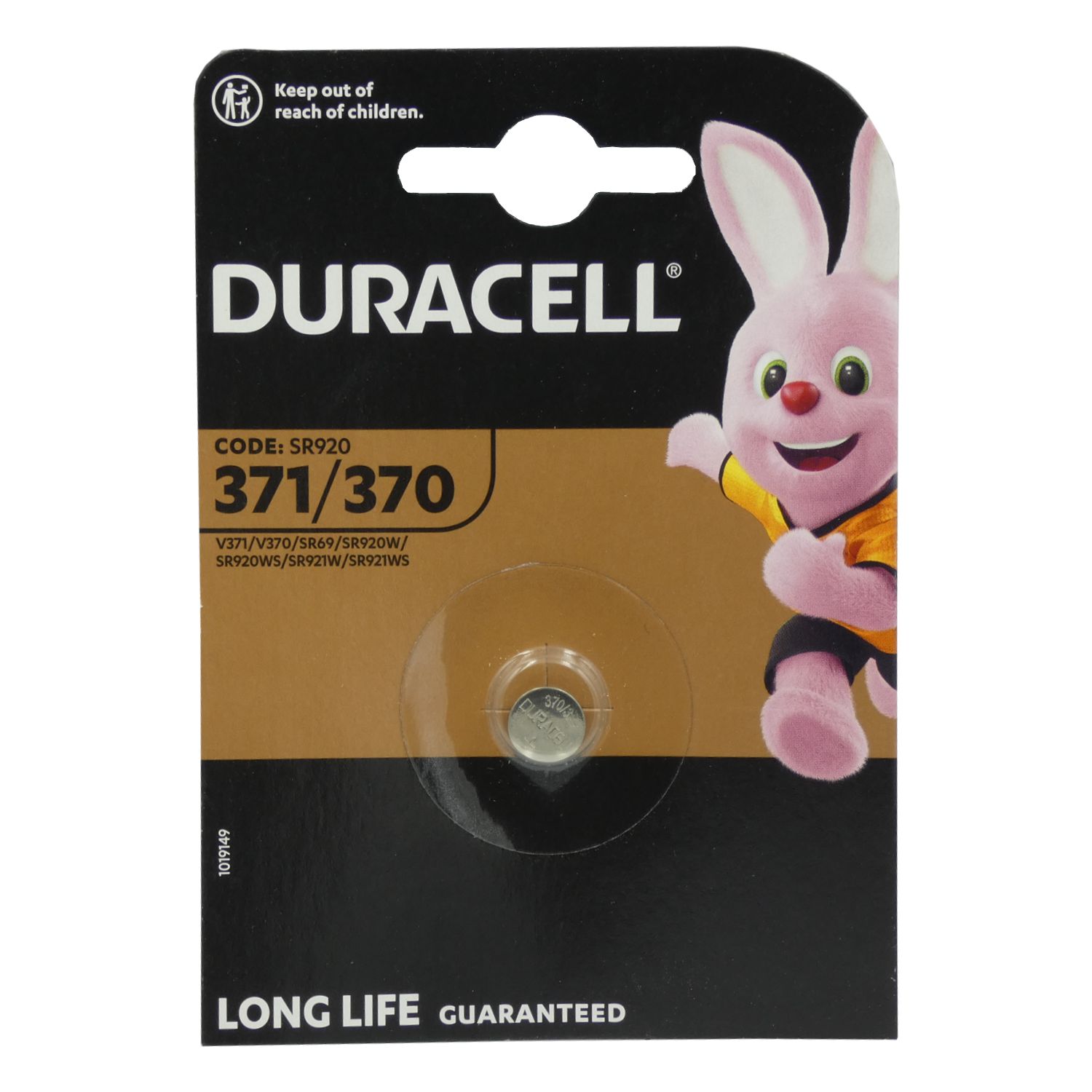 Duracell D371 Knopfzelle
