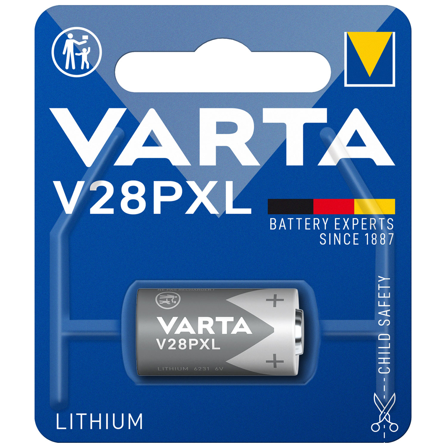 VARTA Fotobatterie V28PXL Fotobatterie