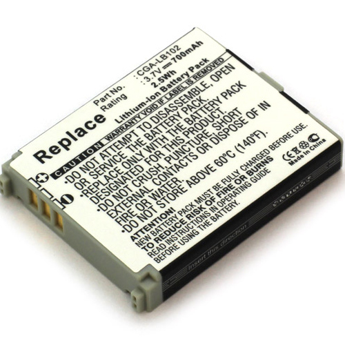 Akku für Panasonic CGA-LB102, KX-TU301 mit 3,7Volt 700mAh Li-Ion