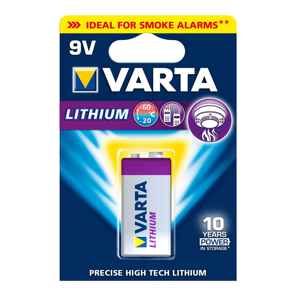 Varta Batterie Lithium 9V E-Block 6122