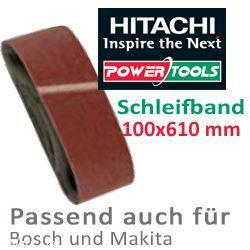 HiKoki Schleifpapier Schleifband 100x610mm K120