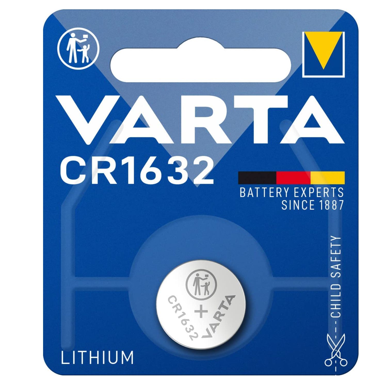 VARTA CR1632 Knopfzelle Batterie