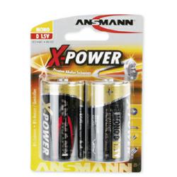 Ansmann X-Power Alkaline Mono (D) LR20 Batterie 1,5Volt AlMN im 2er Blister